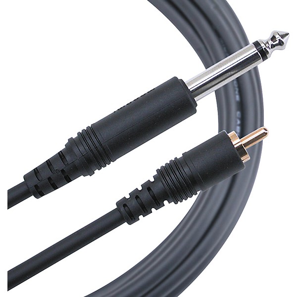 Mogami Pure Patch RCA to 1/4" Mono Hi-Definition Patch Cable 6 ft.