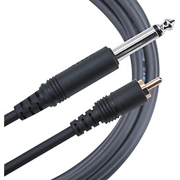 Mogami Pure Patch RCA to 1/4" Mono Hi-Definition Patch Cable 10 ft.