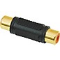 American Recorder Technologies RCA Female to RCA Female Adapter Gold