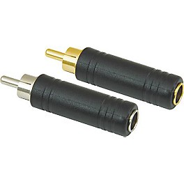 American Recorder Technologies 1/4" Female to RCA Male... American Recorder Technologies 1/4" Female to RCA Male Adapter Gold