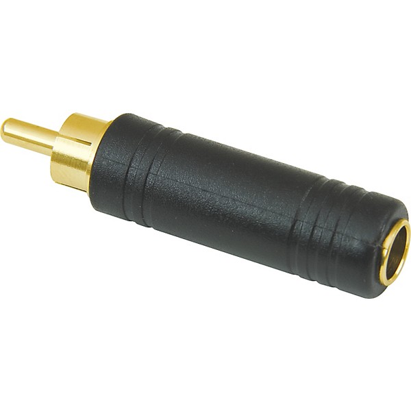 American Recorder Technologies 1/4" Female to RCA Male Adapter Gold