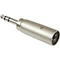 American Recorder Technologies XLR Male to 1/4" Male Stereo Adapter Nickel thumbnail