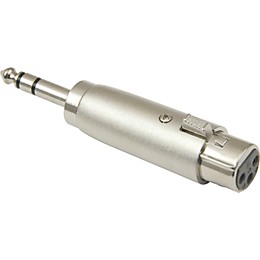 American Recorder Technologies XLR Female to 1/4" Male Stereo Adapter Nickel