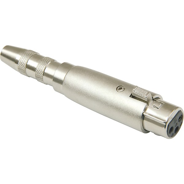 American Recorder Technologies XLR Female to 1/4" Female Stereo Adapter Nickel