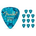 Fender 351 Premium Celluloid Guitar Picks 12-Pack - Ocean Turquoise X-Heavy