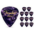 Fender 351 Premium Celluloid Guitar Picks 12-Pack - Purple Moto Heavy