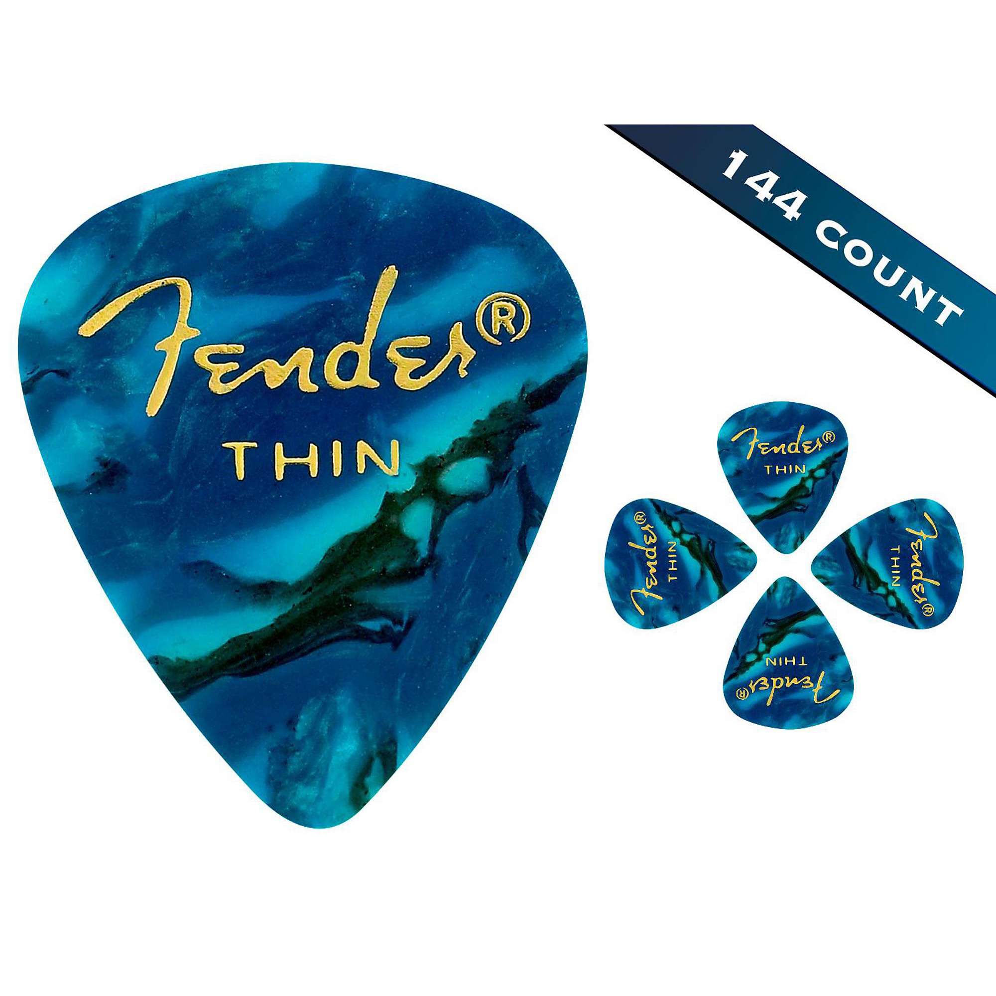 Fender 351 Premium Thin Guitar Picks 144 Count Guitar Center