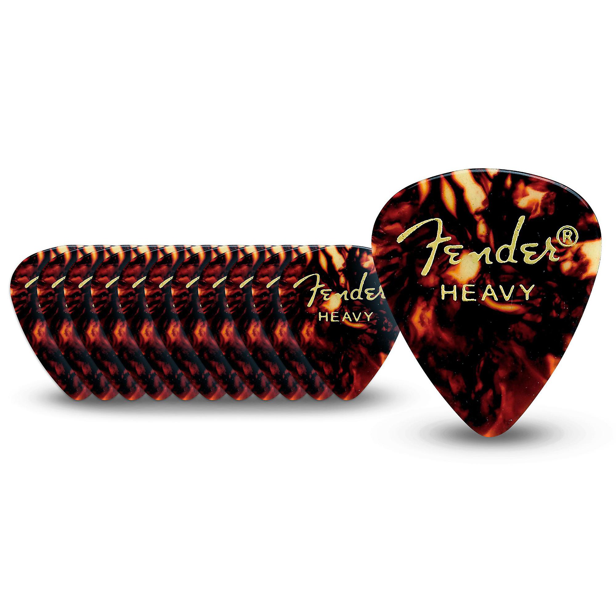 Fender 351 Standard Guitar Picks Heavy 1 Dozen Guitar Center