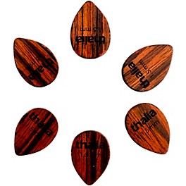 Thalia 358 Shape Rosewood Picks 1.5 mm 6 Pack