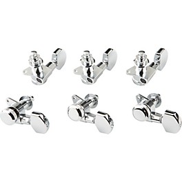 Schaller Locking Tuning Machine Heads 3-per-side Chrome