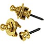 Clearance Schaller Guitar Strap Locks and Buttons (Pair) Gold thumbnail