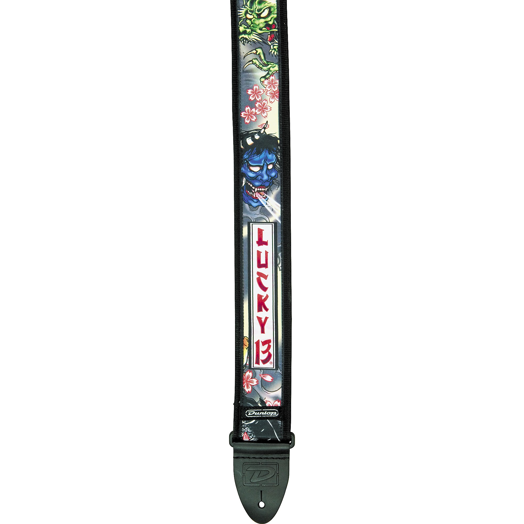 ストラップ hayato Dunlop Lucky 13 Guitar Strap Japan Tattoo | Guitar Center
