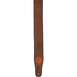 Levy's Soft Suede Guitar Strap Brown