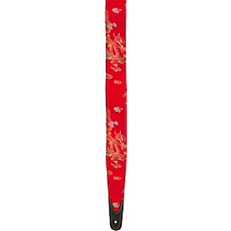 Jodi Head Dragon Face Guitar Strap Red