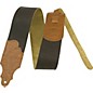 Franklin Strap 3" Chocolate Leather Guitar Strap with Caramel Tooled Ends thumbnail