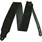 Franklin Strap 2.5" Black Suede Guitar Strap with Silver Stitching thumbnail