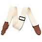 Franklin Strap 2" Natural Cotton Guitar Strap with Leather Ends thumbnail