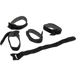 Musician's Gear Cable Ties 5 Pack Black