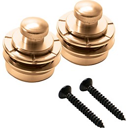 Hennessey Guitar Strap Locks - Pair Gold