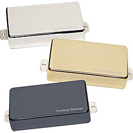 Open Box Seymour Duncan AHB-1 Blackouts Humbucker Set with Metal Covers Level 1 Gold