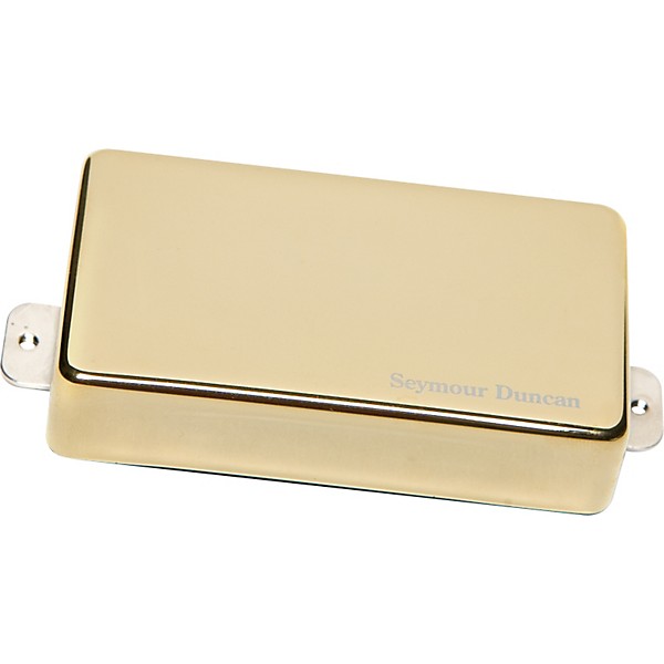 Open Box Seymour Duncan AHB-1 Blackouts Humbucker Set with Metal Covers Level 1 Gold
