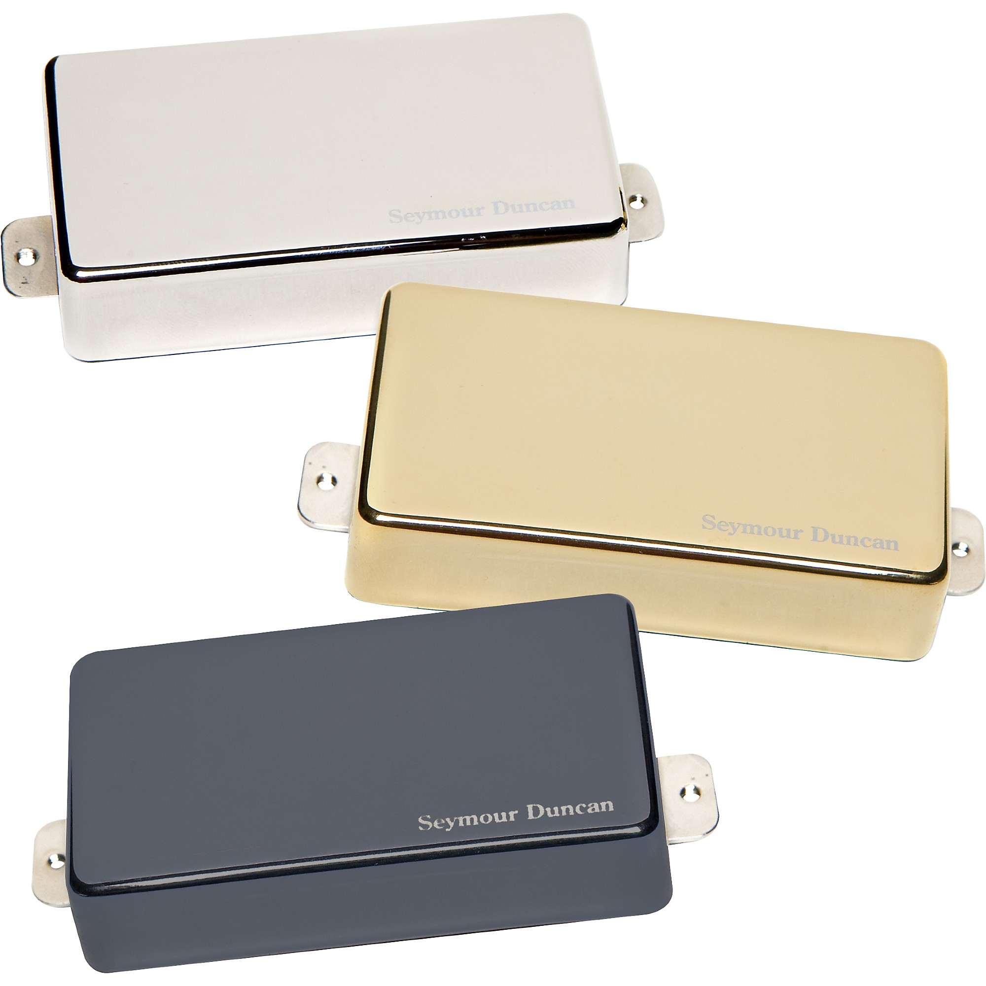 Seymour Duncan AHB-1 Blackouts Humbucker Set with Metal