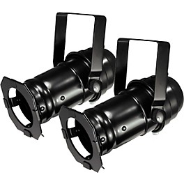 Odyssey PAR 16 Black Pin Spot Lights 2-pack