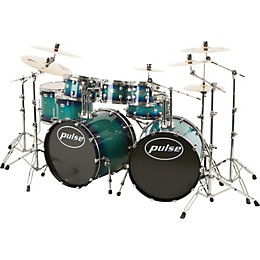 Pulse Pro Maple 8-Piece Double Bass Drum Shell Pack Blue Burst