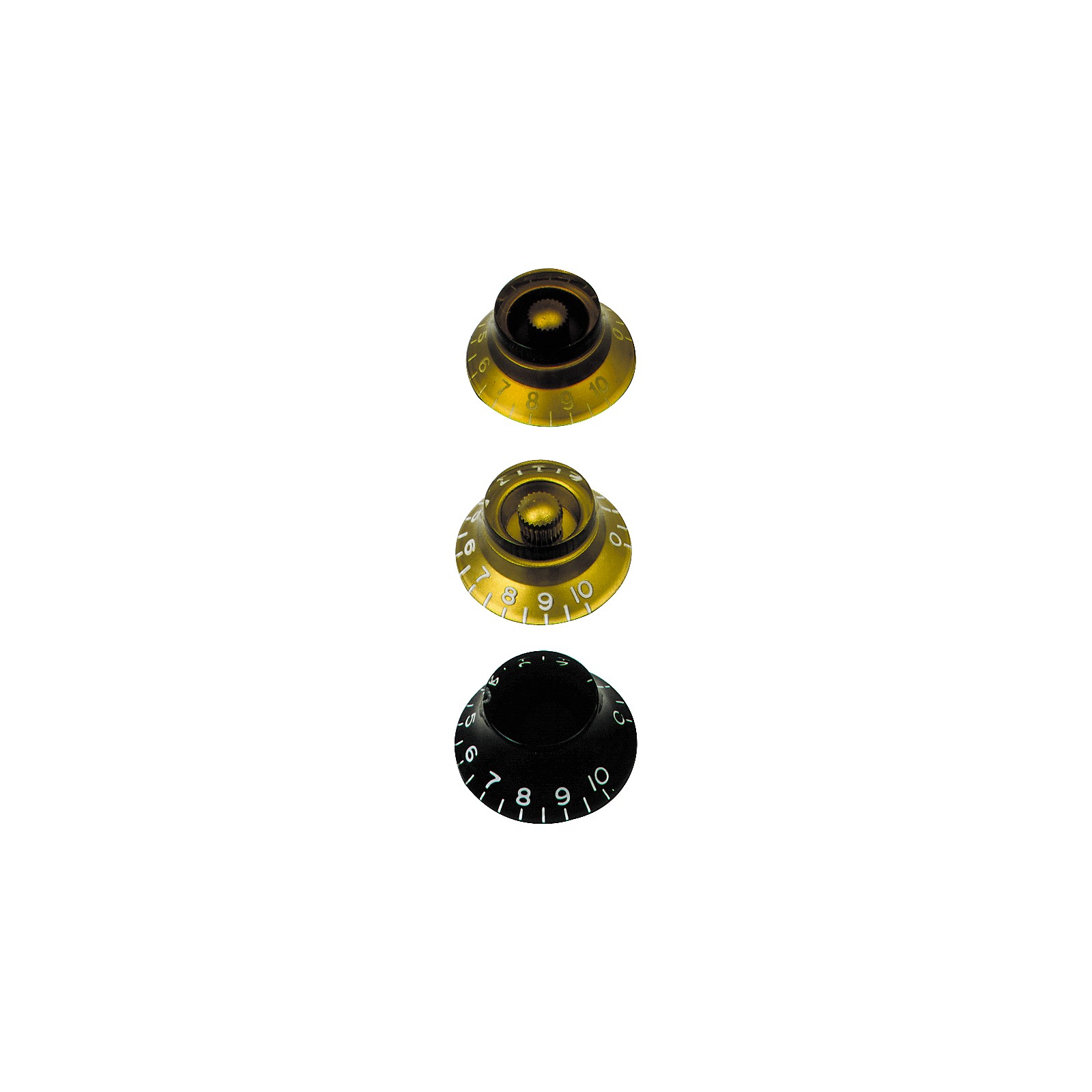 Gibson Top Hat Knobs Gold 4Pack Guitar Center