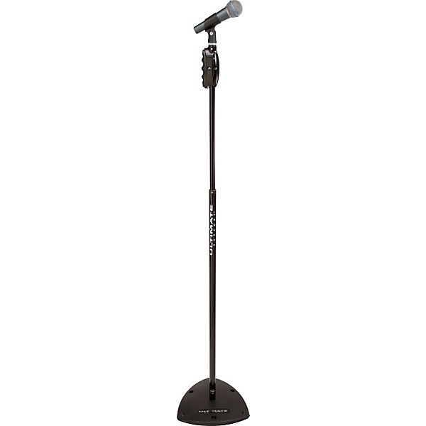 Ultimate Support LIVE-ST One-hand standard weighted base, standard height Mic Stand 2-Pack