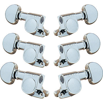 Grover-Trophy 205C 3-Per-Side Mini Tuners Chrome for sale