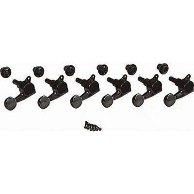 Gotoh Locking Tuners Right Hand 6 Pack Black for sale