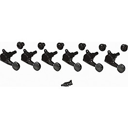 Gotoh Locking Tuners Left Hand - 6 Pack Black