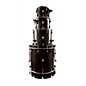 Open Box Orange County Drum & Percussion Newport 4-Piece Shell Pack Level 1 Black Gold Glitter