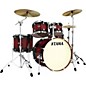 TAMA Silverstar Lacquer 5-Piece Accel-Driver Shell Pack Transparent Red Burst thumbnail