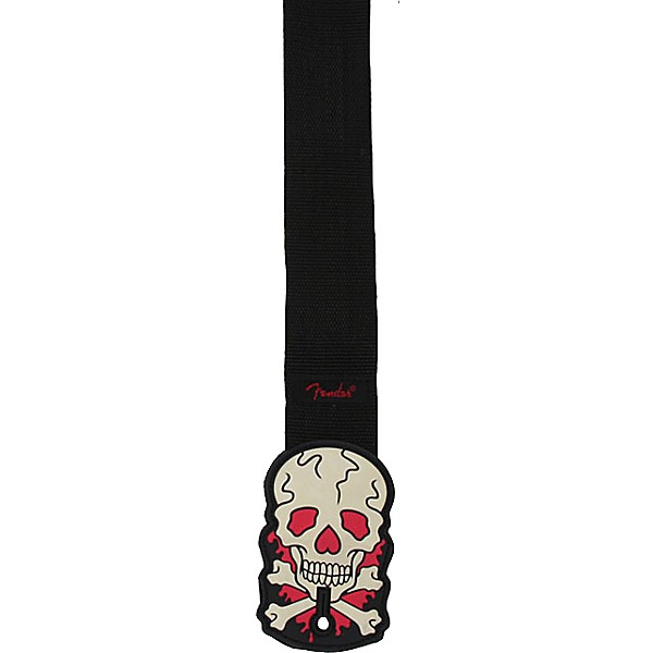 Skull Head Belt Buckle Fender Crossed Guitars/ベルト