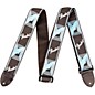 Fender 2" Monogrammed Guitar Strap Black, Light Gray, and Metallic Blue thumbnail