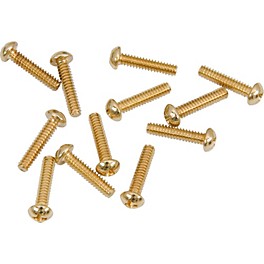 Fender Gold Pickup/Switch Screws (12)