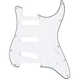 Fender American Standard Strat 11-Hole Pickguard White