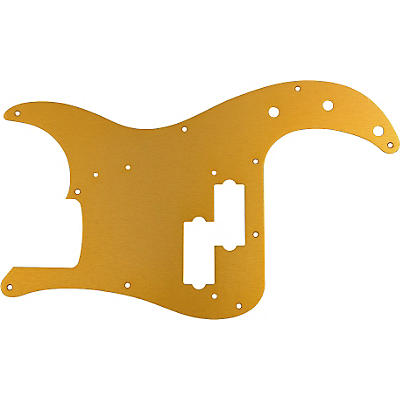 Fender '57 Precision Bass 10 Hole Pickguard Gold Anodized for sale