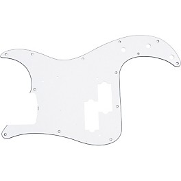 Fender '62 Precision Bass 13 Hole, 3-Ply Pickguard White