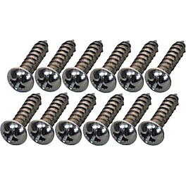 Fender Replacement Screws 3x3/8 SM RD HD NI