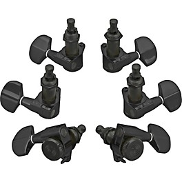 D'Addario Auto-Trim Tuning Machines/3 Per Side Chrome D'Addario Auto-Trim Tuning Machines/3 Per Side Black