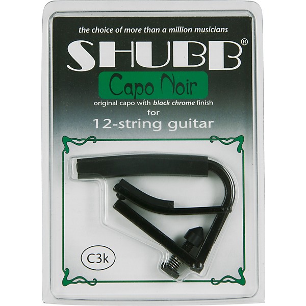Shubb Original C-Series 12-String Guitar Capo Brass