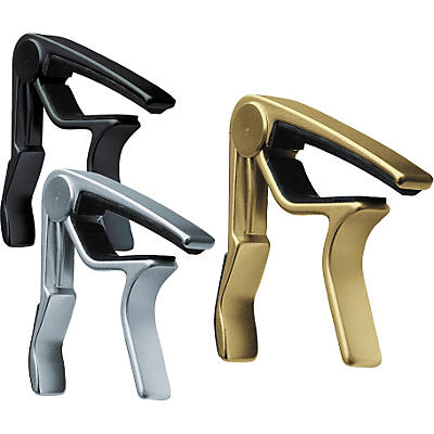 Dunlop Trigger Curved Guitar Capo Gold for sale