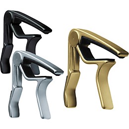 Dunlop Trigger Curved Guitar Capo Gold