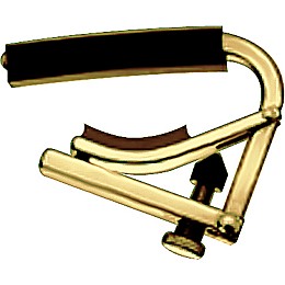 Shubb Capo Noir Series Banjo Capo Brass