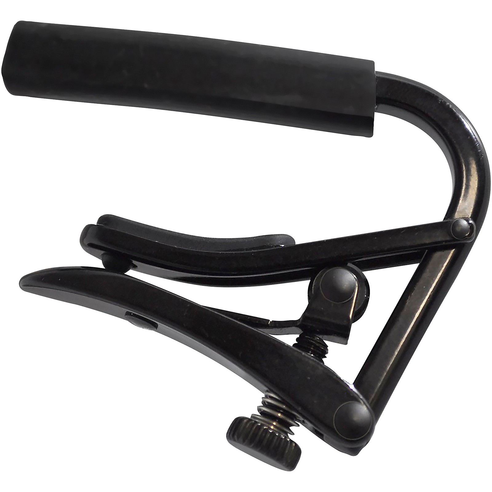 Shubb Capo Noir Series Banjo Capo Black Chrome Finish Guitar Center