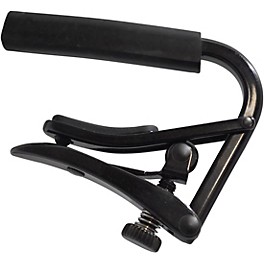 Shubb Capo Noir Series Banjo Capo Black Chrome Finish