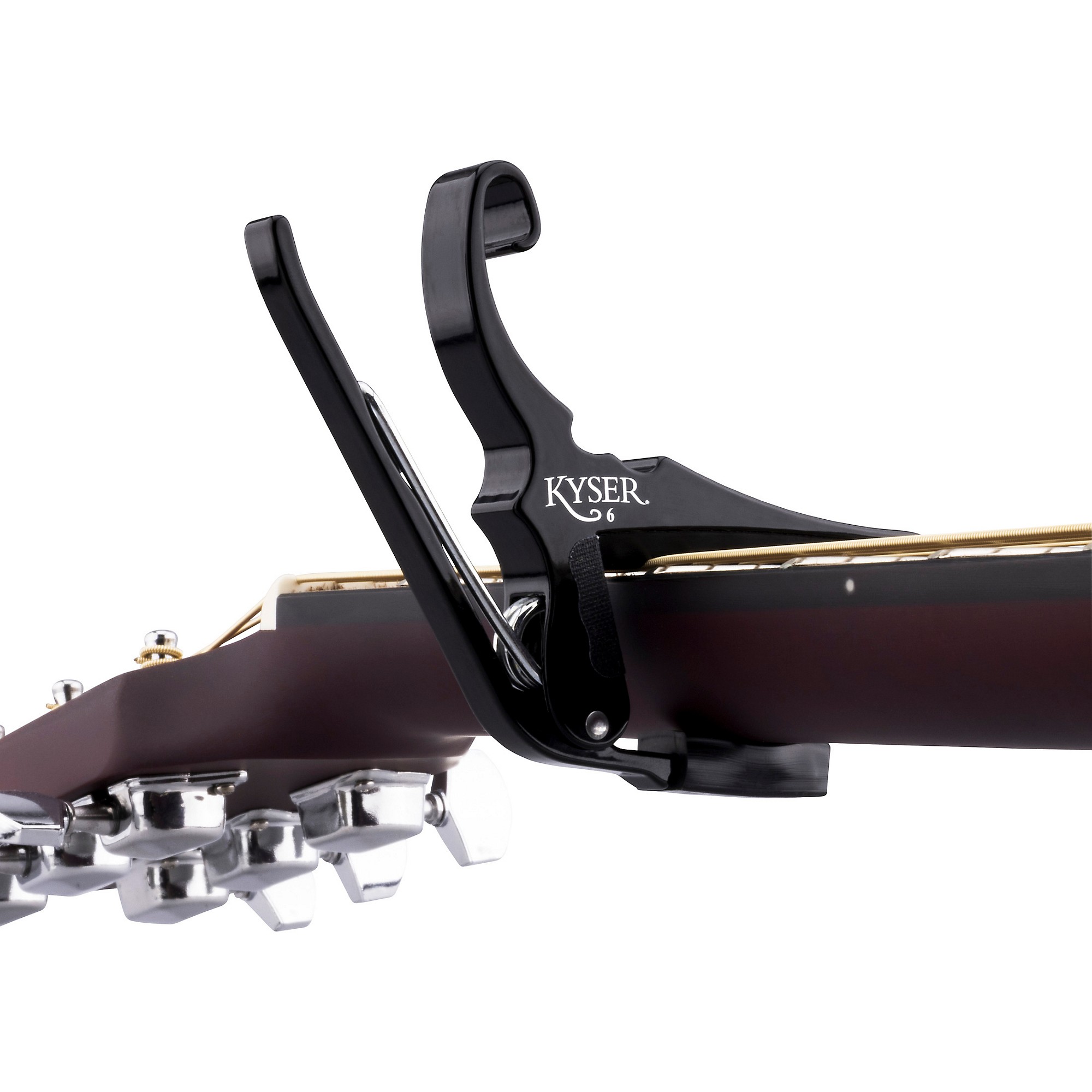 Kyser Quick-Change Capo for 6-String Guitars - Black | Guitar Center